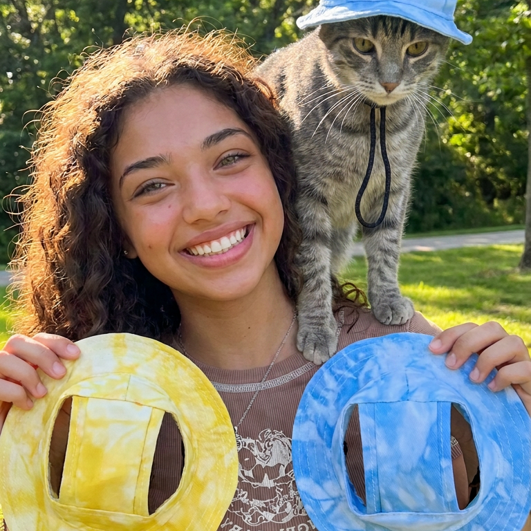 HandMade Cat Hat